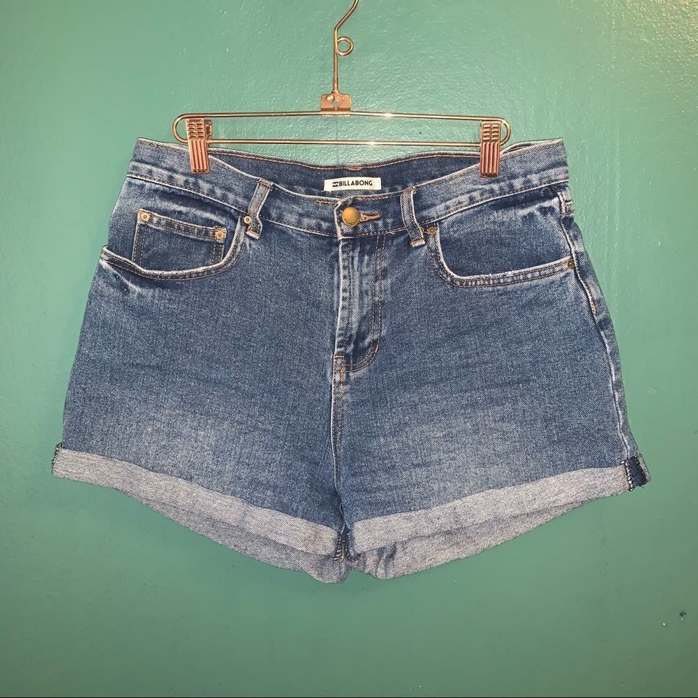 Billabong High waisted Denim Shorts size 29
